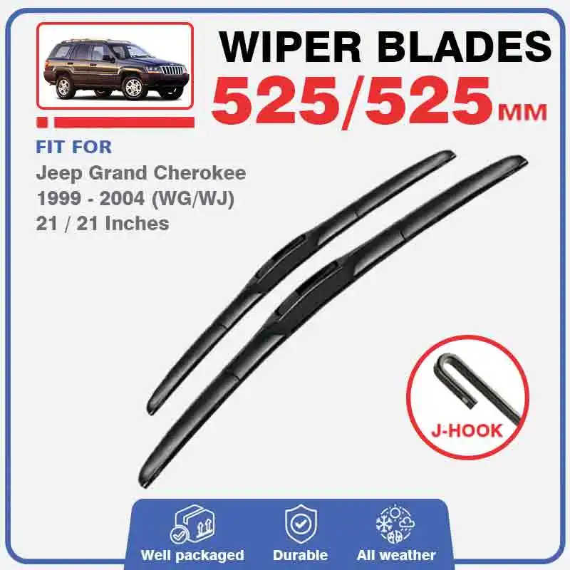 2x For Jeep Grand Cherokee WJ MK1 1999 - 2005 Front Wiper Blades Set Kit Brushes Window Windscreen Cleaning Auto Car Accessories
2x For Jeep Grand Cherokee WJ MK1 1999 - 2005 Front Wiper Blades Set Kit Brushes Window Windscreen Cleaning Auto Car Accessories