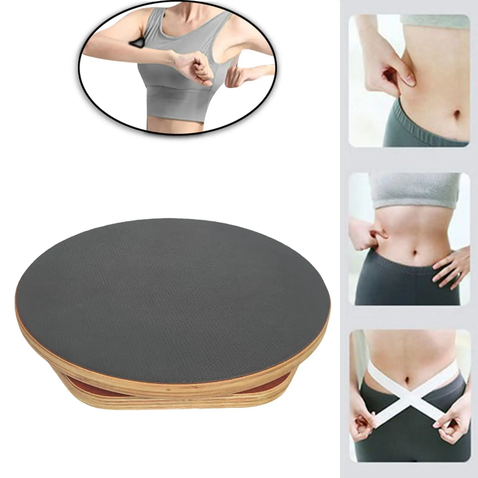 Waist Twist Board Waist Twister Balance Board Portable Exercise Equipment 30cm Waist Twisting Disk for Home Aerobic Exercise
Waist Twist Board Waist Twister Balance Board Portable Exercise Equipment 30cm Waist Twisting Disk for Home Aerobic Exercise
