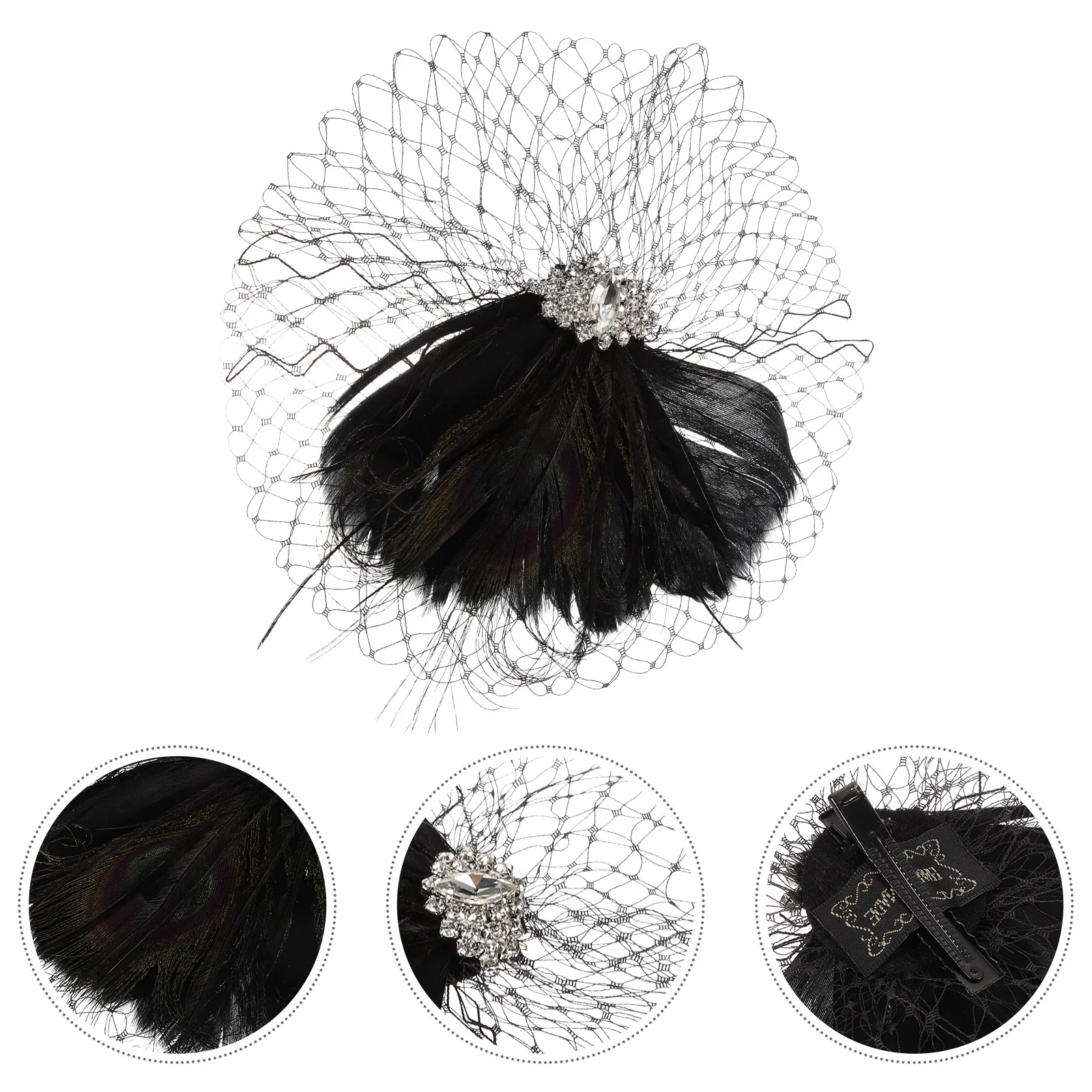 Lightweight Mesh Bridal Wedding Tea Party Headpiece Banquet Accessories Women Hair Clip Bride Fascinator Hair
Lightweight Mesh Bridal Wedding Tea Party Headpiece Banquet Accessories Women Hair Clip Bride Fascinator Hair