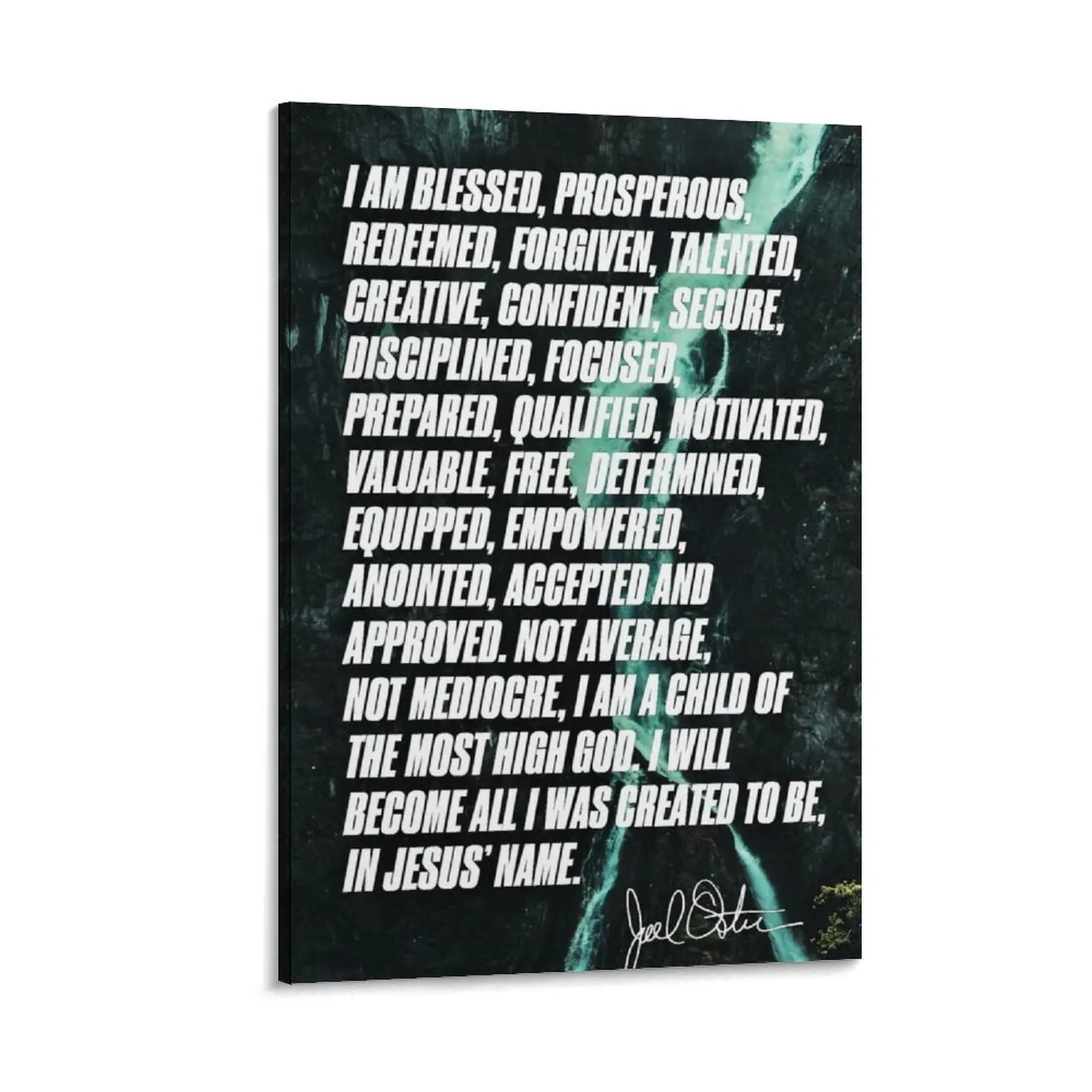 Joel Olsteen quote Canvas Painting Paintings for bedroom Decoration home decor ornaments for home
Joel Olsteen quote Canvas Painting Paintings for bedroom Decoration home decor ornaments for home