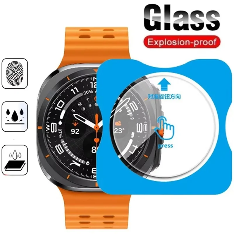 9H HD Tempered Glass Anti-Scratch Protective Film For Samsung Galaxy Watch 7 Ultra Screen Protector For Galaxy Watch 7 40mm 44mm
9H HD Tempered Glass Anti-Scratch Protective Film For Samsung Galaxy Watch 7 Ultra Screen Protector For Galaxy Watch 7 40mm 44mm