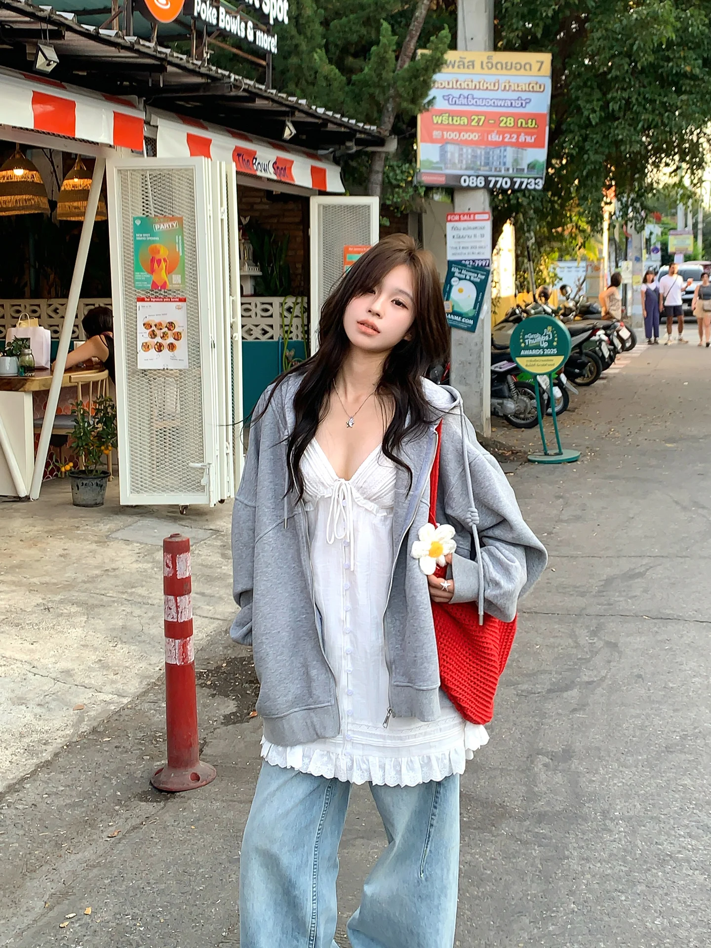Adan Grey Hoodie Jacket High Grams Spring Loose Casual Commute Women's Top Cotton Polyester Long Sleeve Zipper Closure
Adan Grey Hoodie Jacket High Grams Spring Loose Casual Commute Women's Top Cotton Polyester Long Sleeve Zipper Closure