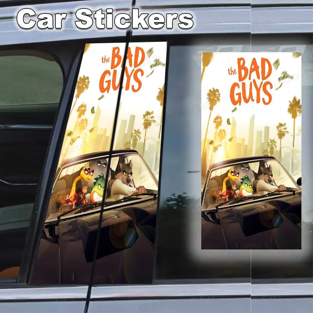 The Bad Guys 2 2 шт. наклейка для автомобиля B-стойка ПВХ наклейка водостойкая наклейка скелет украшение дверного стойки автомобиля
The Bad Guys 2 2 шт. наклейка для автомобиля B-стойка ПВХ наклейка водостойкая наклейка скелет украшение дверного стойки автомобиля