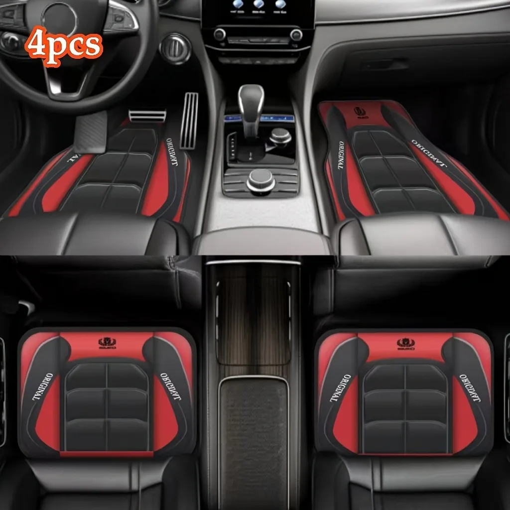 2D плоский комплект красных Y-образных автомобильных ковров из 4 предметов, прочный полиэстер, универсальный, подходит для седанов и внедорожников, идеальный подарок для водителя
2D плоский комплект красных Y-образных автомобильных ковров из 4 предметов, прочный полиэстер, универсальный, подходит для седанов и внедорожников, идеальный подарок для водителя