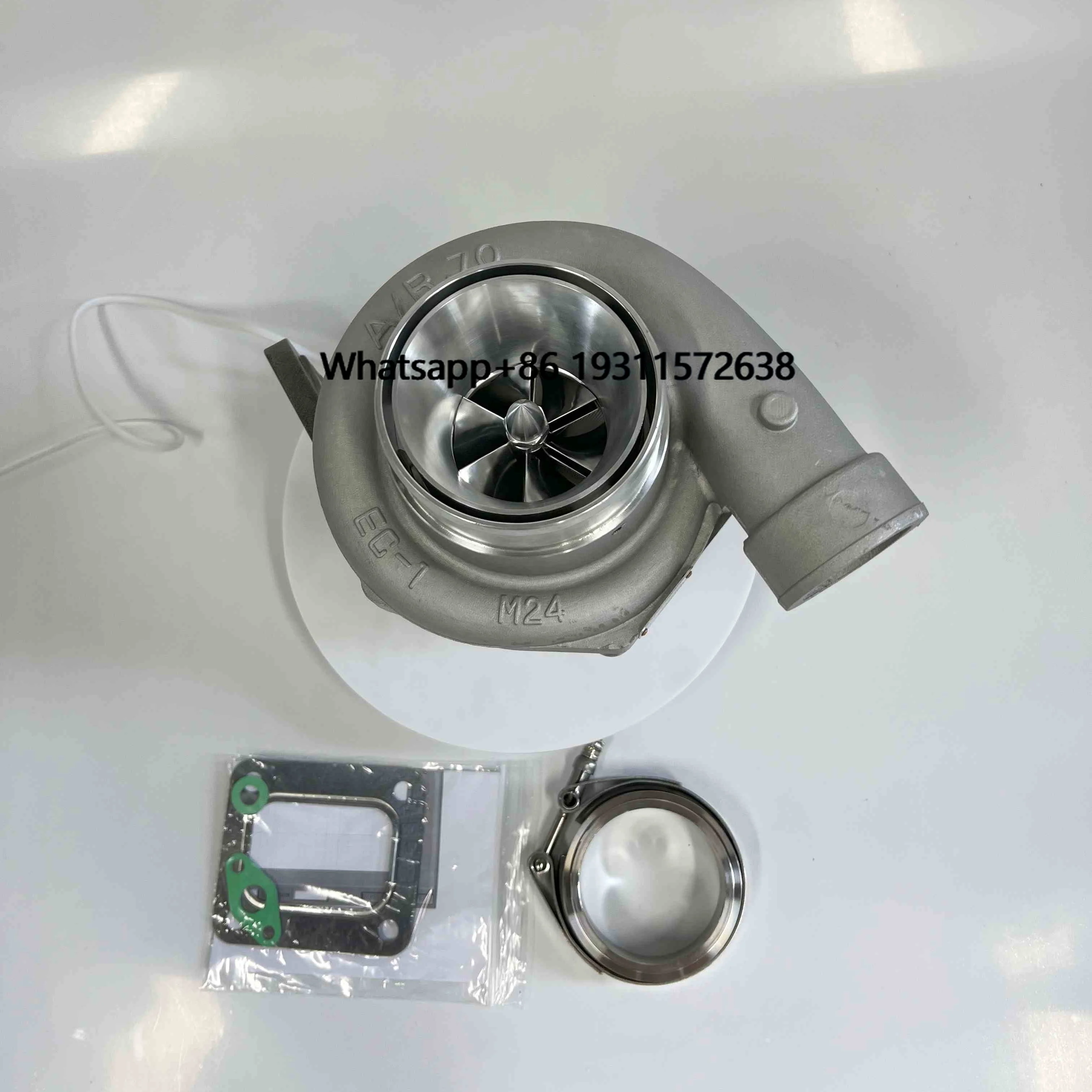 GT35R GT3582R With Turbine A/R.82 T4 Turbocharger Dual Ball Bearing With Billet Wheel
GT35R GT3582R With Turbine A/R.82 T4 Turbocharger Dual Ball Bearing With Billet Wheel