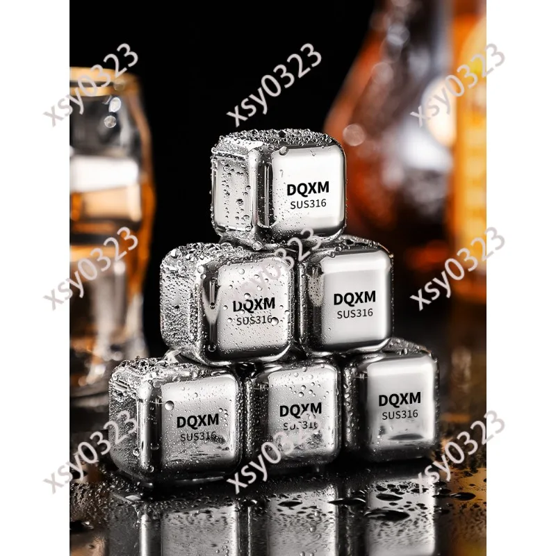 Food Grade Stainless Steel Ice Cubes Reusable Metal Ice Balls for Whiskey Wine Drinks
Food Grade Stainless Steel Ice Cubes Reusable Metal Ice Balls for Whiskey Wine Drinks
