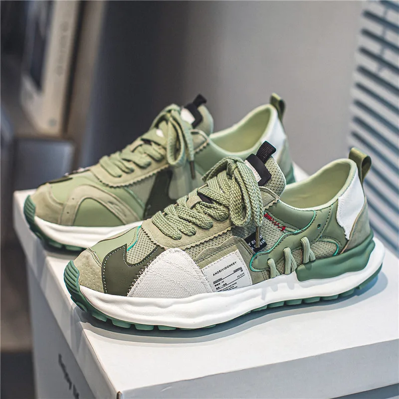Men's Summer 2024 Sports Running Shoes Breathable Mesh Thick Bottom Heightening Wear-resistant Anti-slip Dad Style Slip-On Sn...
Men's Summer 2024 Sports Running Shoes Breathable Mesh Thick Bottom Heightening Wear-resistant Anti-slip Dad Style Slip-On Sn...