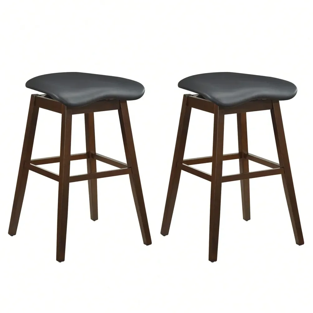 Of 2 Swivel Bar Stools 31 Bar Chairs W Padded Contoured Seat Footrest
Of 2 Swivel Bar Stools 31 Bar Chairs W Padded Contoured Seat Footrest