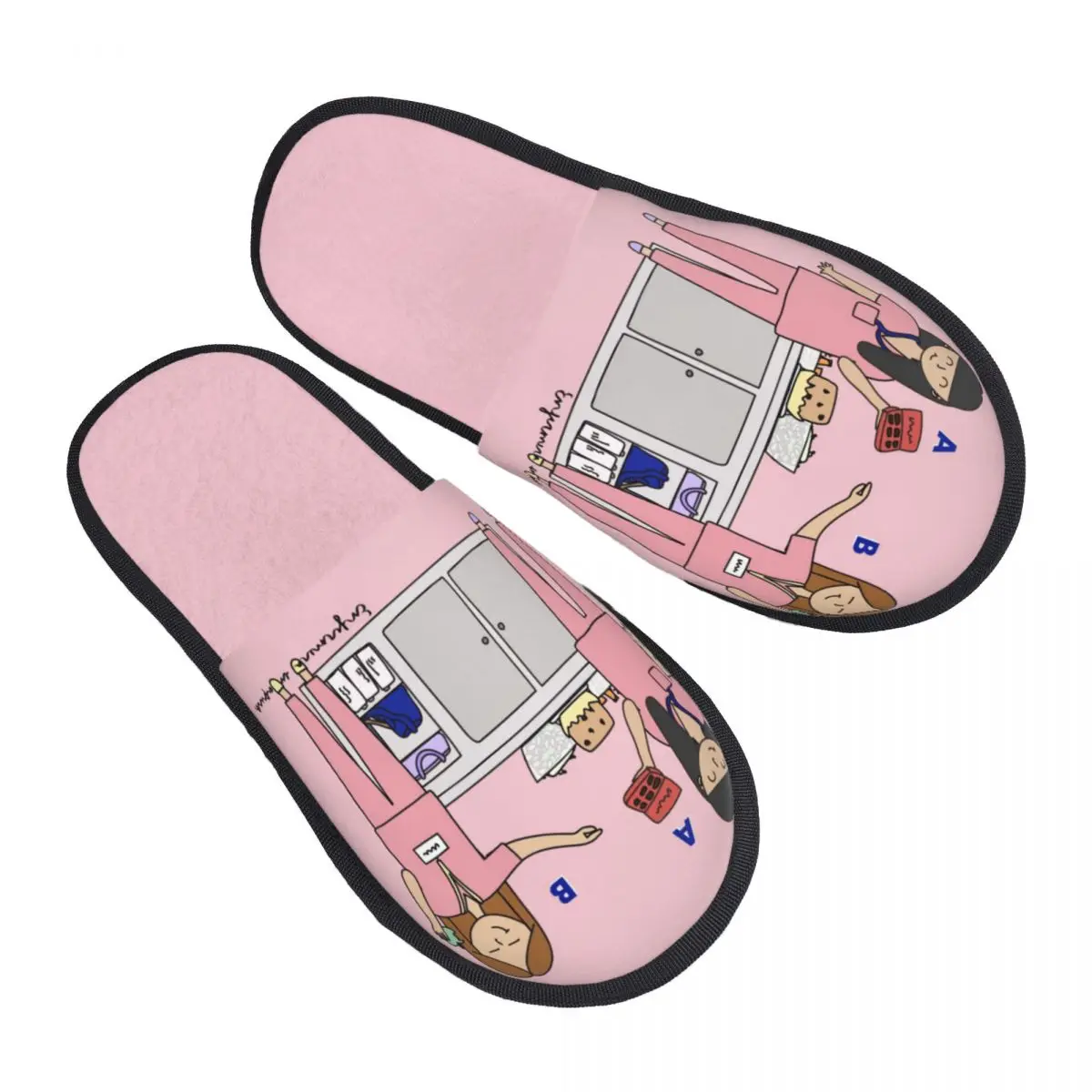 Enfermera En Apuros Guest Slippers for Spa Women Custom Print Doctor Nurse House Slipper
Enfermera En Apuros Guest Slippers for Spa Women Custom Print Doctor Nurse House Slipper