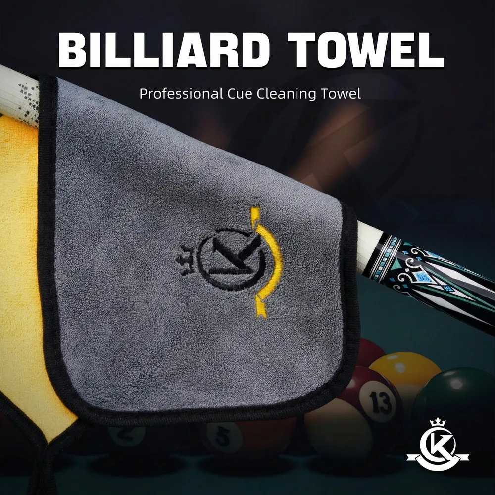 KONLLEN Cue Towel Multi-Function Pool Billiard Cloth Rod Wiping Cloth Soft Durable Burnisher Cue Cleaner Billiard Accessories
KONLLEN Cue Towel Multi-Function Pool Billiard Cloth Rod Wiping Cloth Soft Durable Burnisher Cue Cleaner Billiard Accessories