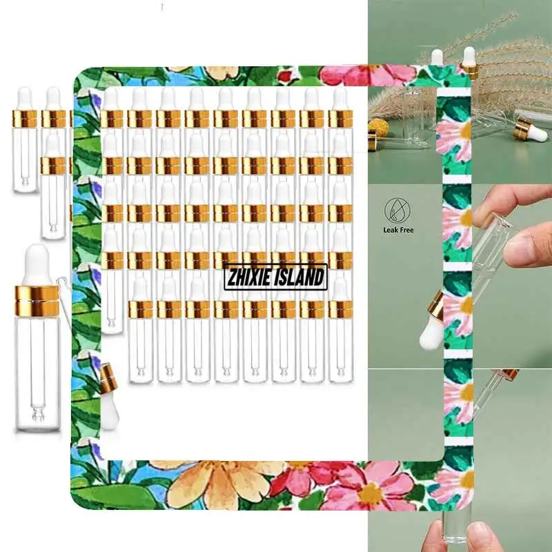 50 Pack 2Ml Clear Glass Dropper Bottles, Mini Sample Dropper Bottles For Essential Oils Perfume Cosmetic Liquid Easy To Use
50 Pack 2Ml Clear Glass Dropper Bottles, Mini Sample Dropper Bottles For Essential Oils Perfume Cosmetic Liquid Easy To Use