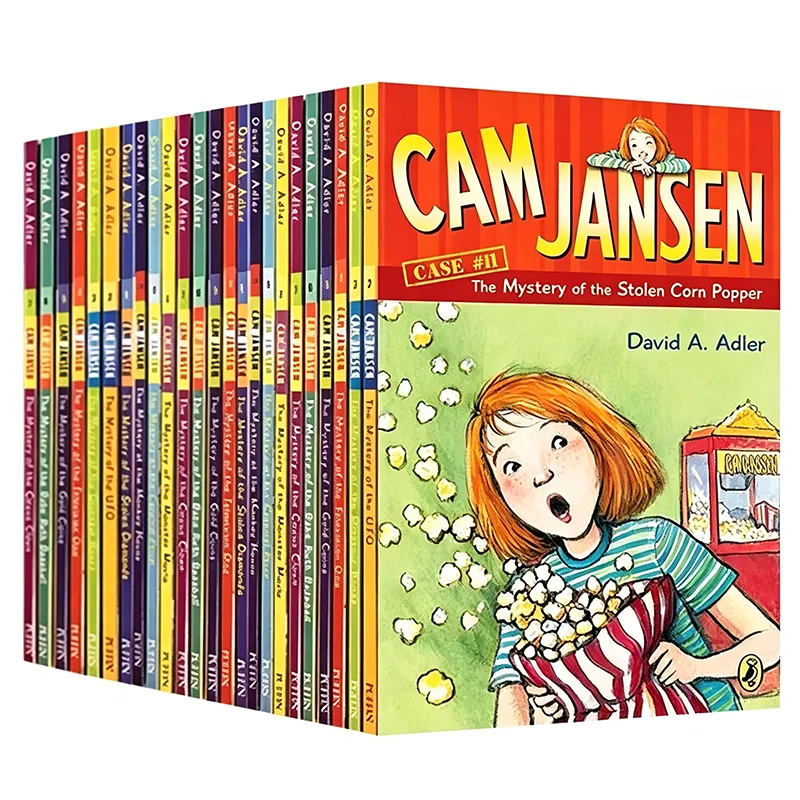 36 Volumes Cam Jansen: Girl Detective Jansen's Stories Book By David A. Adler
36 Volumes Cam Jansen: Girl Detective Jansen's Stories Book By David A. Adler