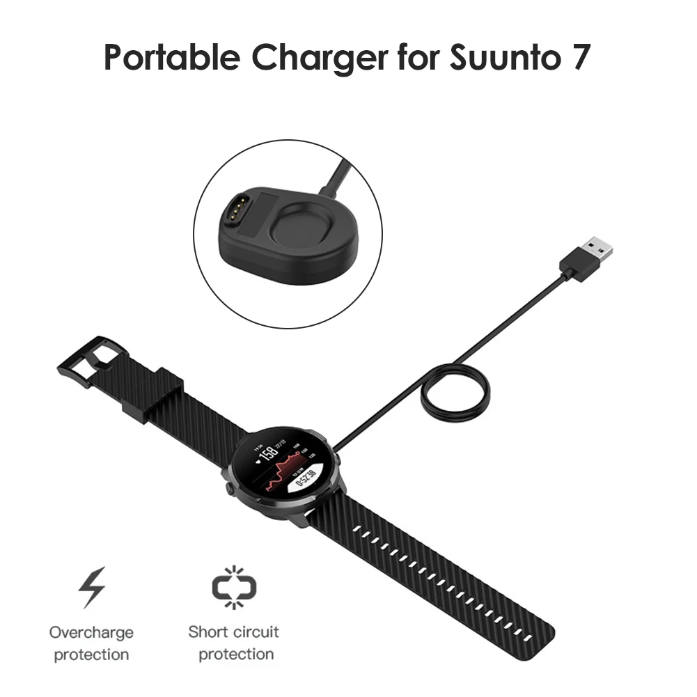 Smart Bracelet USB Charging Cable for Suunto 7 Smart Watch Magnetic Charger for Suunto 7 Smartwatch Charging Cable Dock
Smart Bracelet USB Charging Cable for Suunto 7 Smart Watch Magnetic Charger for Suunto 7 Smartwatch Charging Cable Dock
