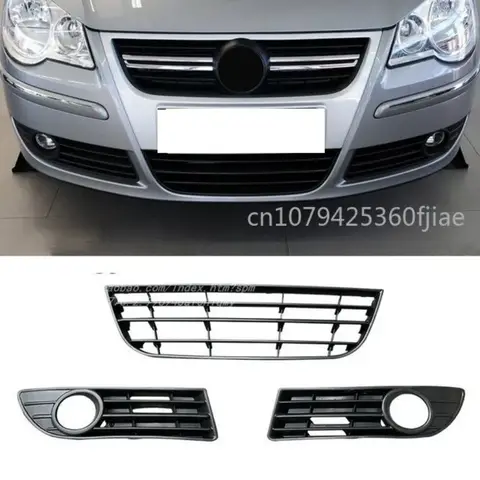 Front Bumper Grill for Volkswagen VW Polo 2006 2007 2008 2009