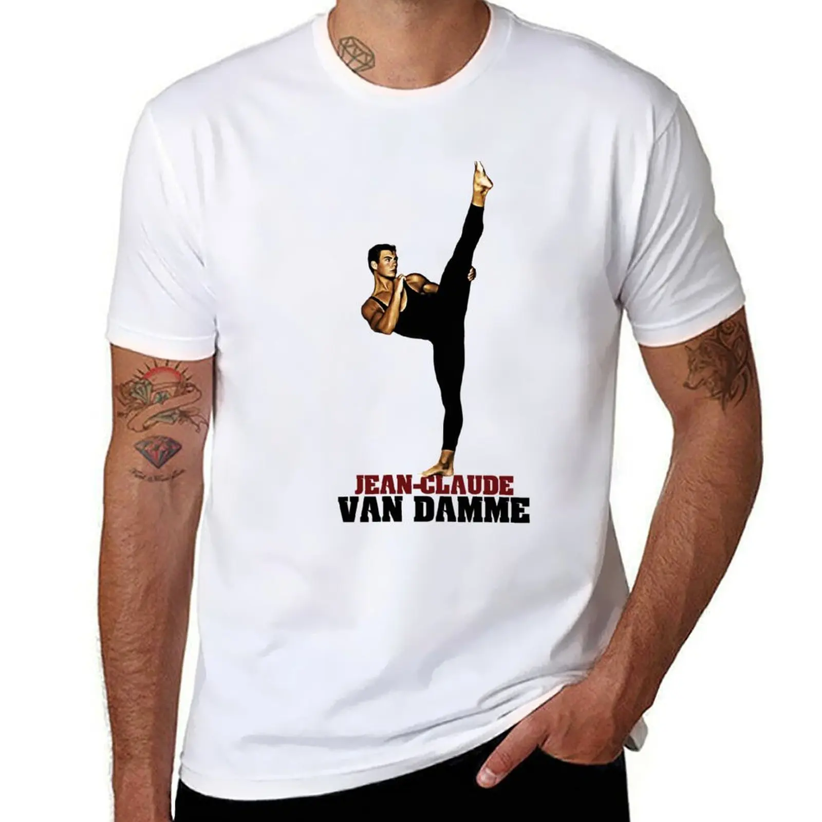 Van Damme kicking 2 T-Shirt cotton t shirt man men t shirt cotton 100% T-Shirt
Van Damme kicking 2 T-Shirt cotton t shirt man men t shirt cotton 100% T-Shirt