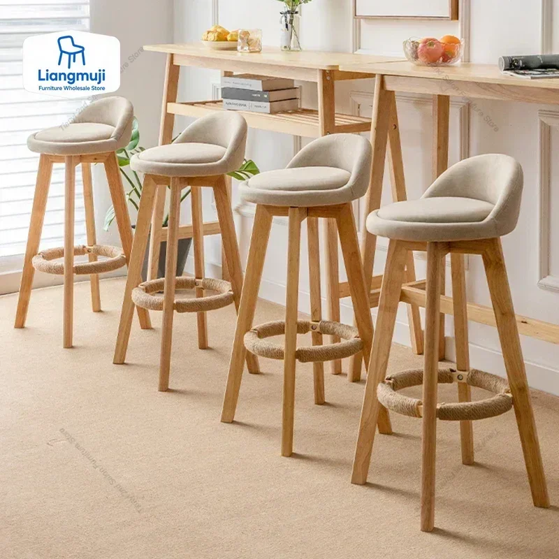 Relax Nordic Bar Chairs High Stool Luxury Vintage Reception Bar Chairs Swivel Minimalist Design Bar Furniture Barkrukken LLBC
Relax Nordic Bar Chairs High Stool Luxury Vintage Reception Bar Chairs Swivel Minimalist Design Bar Furniture Barkrukken LLBC
