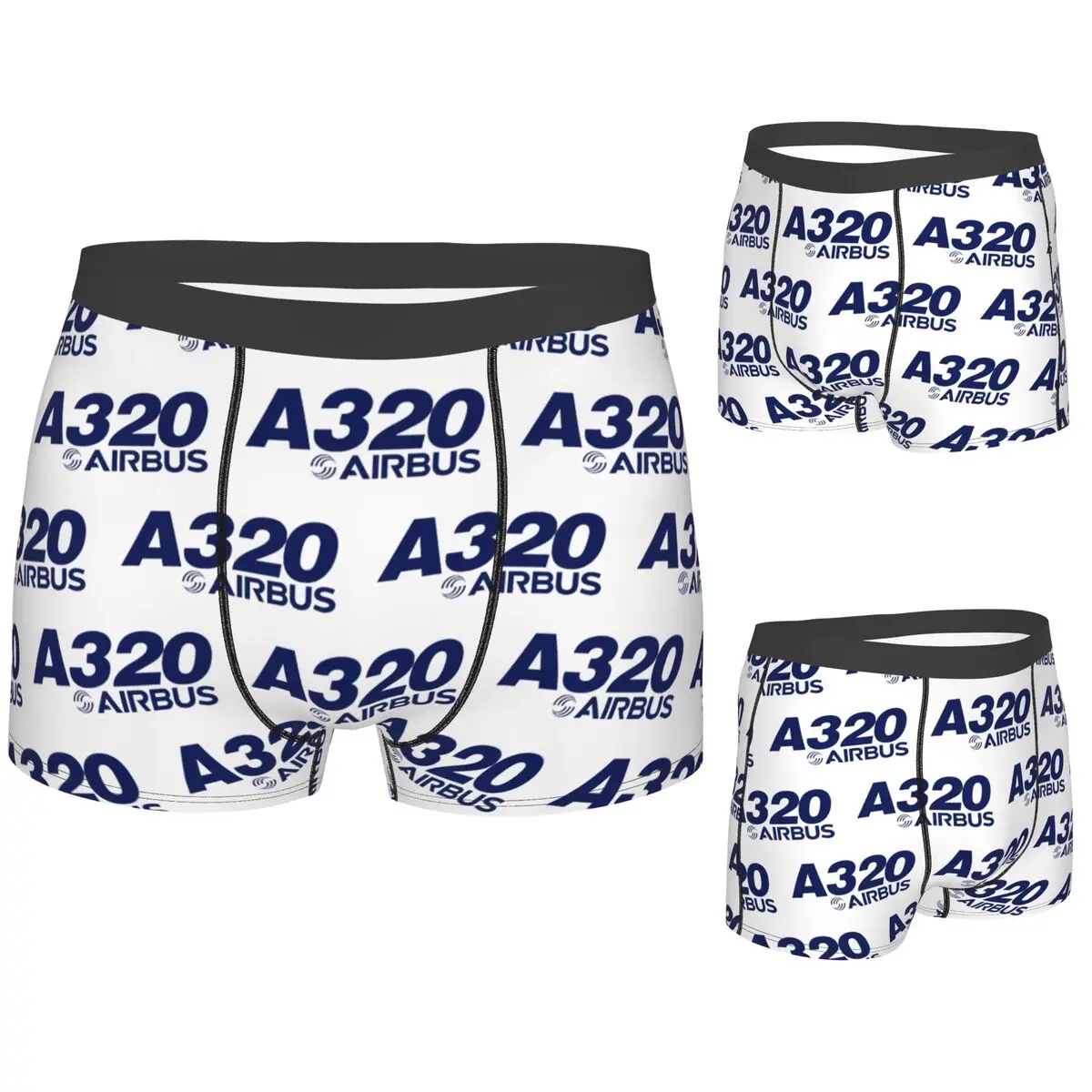 Boxer Underpants Shorts Airbus A320 Logo Panties Men's Ventilate Underwear for Homme Man Boyfriend Gift
Boxer Underpants Shorts Airbus A320 Logo Panties Men's Ventilate Underwear for Homme Man Boyfriend Gift