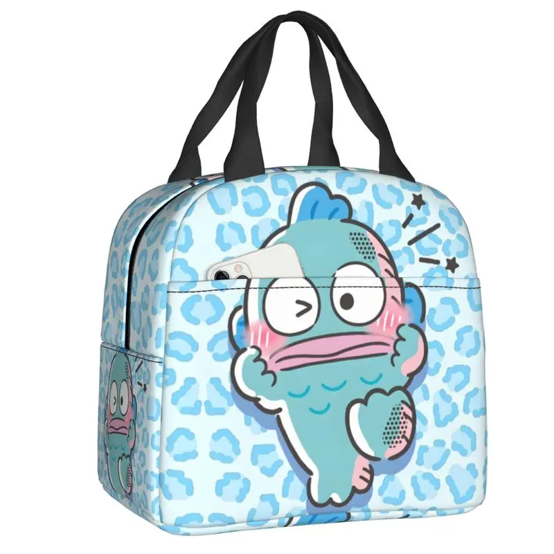 Изолированная сумка для обеда Kawaii Hangyodon на заказ для женщин, многоразовая сумка-холодильник с изображением рыбы-клоуна, аниме, термосумка для обеда, офисная школа
Изолированная сумка для обеда Kawaii Hangyodon на заказ для женщин, многоразовая сумка-холодильник с изображением рыбы-клоуна, аниме, термосумка для обеда, офисная школа