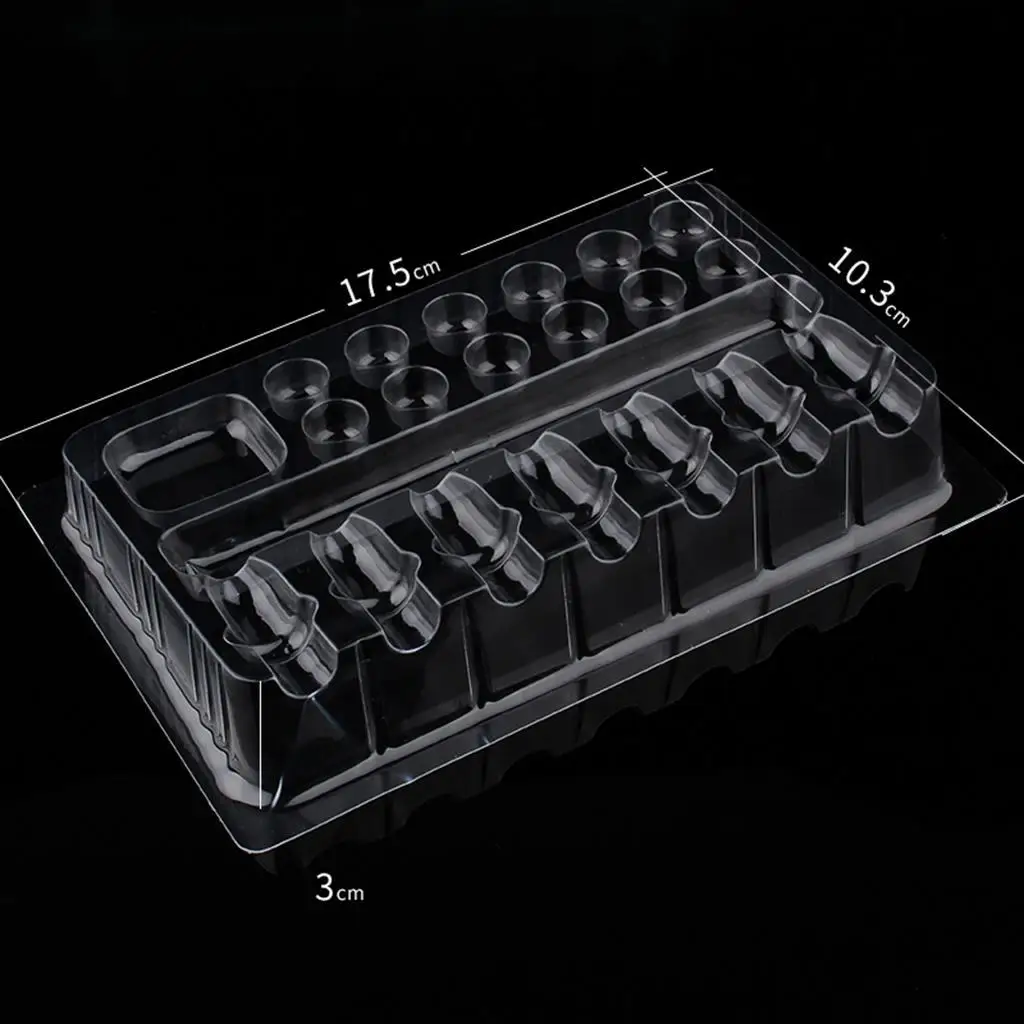 Plastic Tattoo Ink Holder Palette Professional Pigment Cup Tray Organizer for Art Makeup and Tattoo
Plastic Tattoo Ink Holder Palette Professional Pigment Cup Tray Organizer for Art Makeup and Tattoo