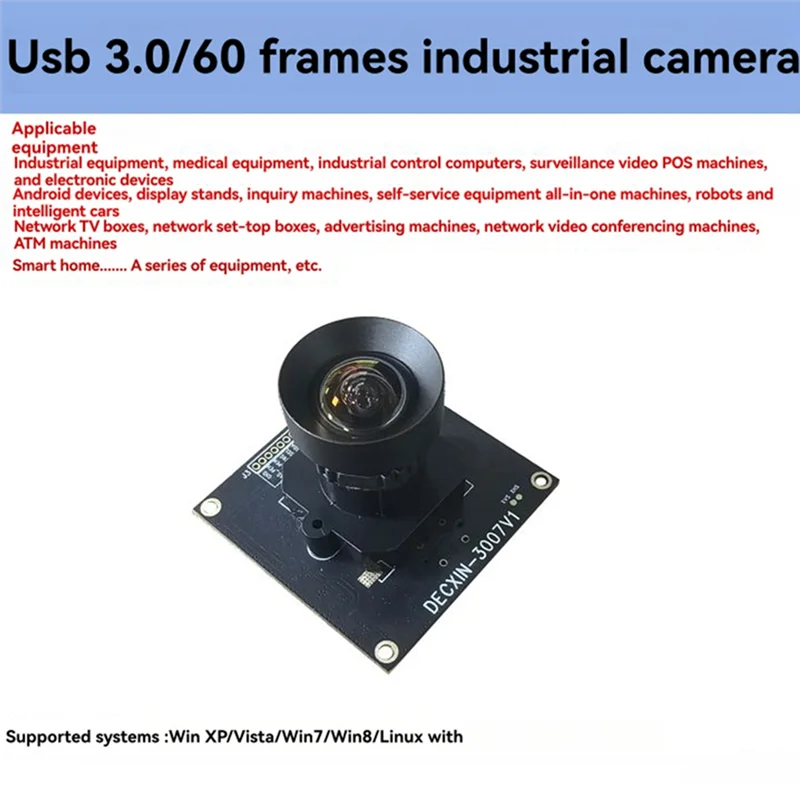 FEDI-4K HD 8MP USB Camera Module 30-Frame Imx678camera Module For Industrial Computer Android Device Drive-Free
FEDI-4K HD 8MP USB Camera Module 30-Frame Imx678camera Module For Industrial Computer Android Device Drive-Free