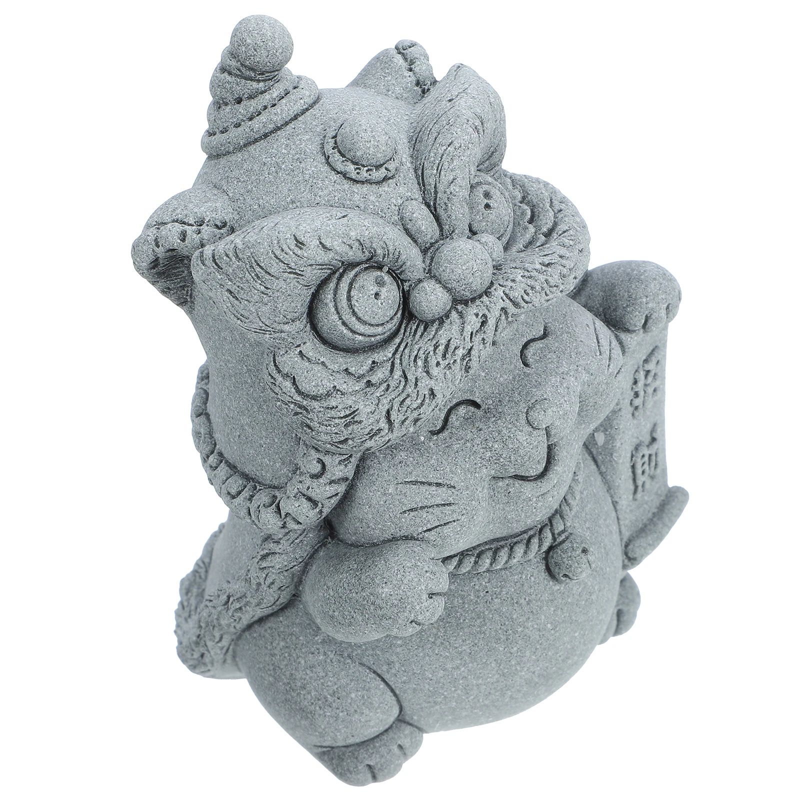 Imitation Bluestone Lion Cat Mini Statues Delicate Chinese Style Decor Garden Outdoor nament Durability Crafted Cat Figures
Imitation Bluestone Lion Cat Mini Statues Delicate Chinese Style Decor Garden Outdoor nament Durability Crafted Cat Figures