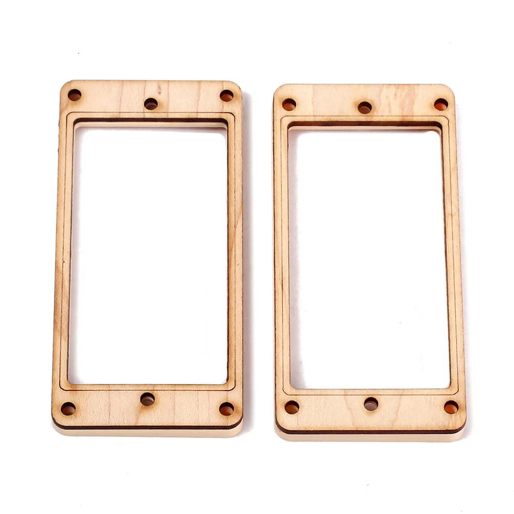 2pcs Slanted Double Coil Guitar Pickup Ring Humbucker Frame Mounting Ring Maple Wood Plastic Electric Replacement Parts For
2pcs Slanted Double Coil Guitar Pickup Ring Humbucker Frame Mounting Ring Maple Wood Plastic Electric Replacement Parts For