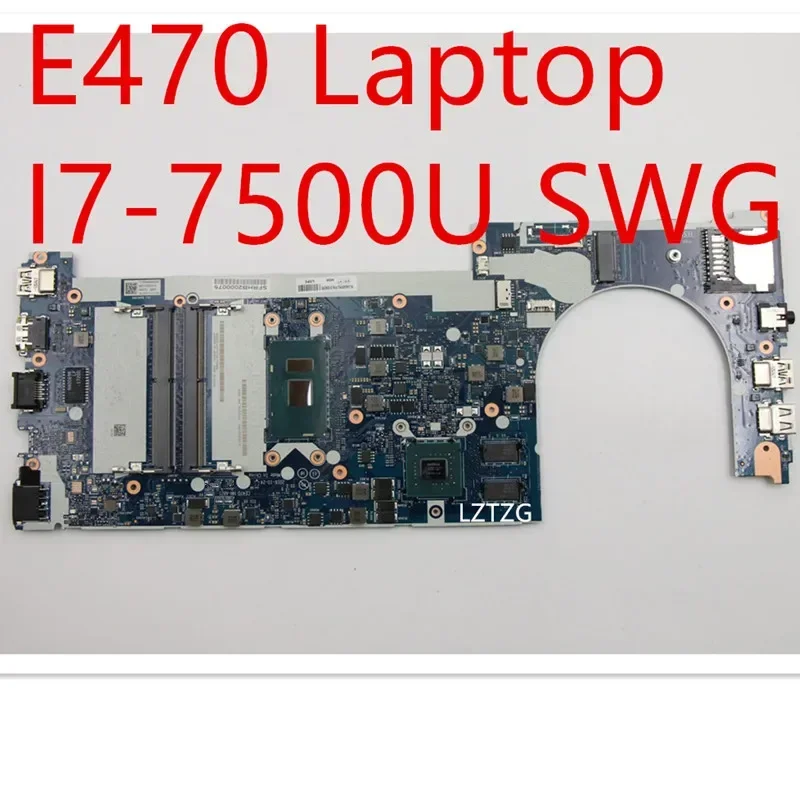 Motherboard For Lenovo ThinkPad E470 Laptop Mainboard i7-7500U SWG 01YT096 01LV766 01EN255
Motherboard For Lenovo ThinkPad E470 Laptop Mainboard i7-7500U SWG 01YT096 01LV766 01EN255