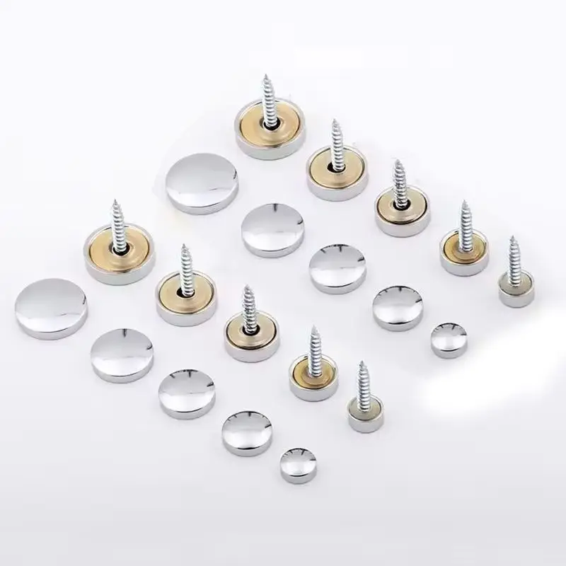 Wholesale 200PCS Pure Brass Glass Mirror Nails Acrylic Billboard Signs Arc Advertisement Nails Decorative Caps Screws Chromed
Wholesale 200PCS Pure Brass Glass Mirror Nails Acrylic Billboard Signs Arc Advertisement Nails Decorative Caps Screws Chromed