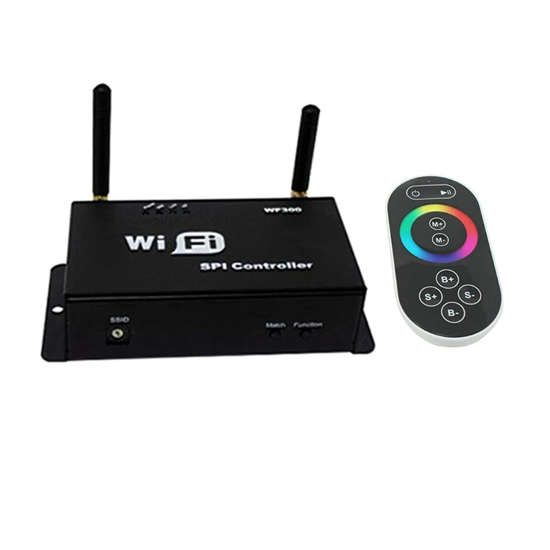 Wifi SPI Led Controller Wireless Rf Module Dimmer System Rgb Tape Strip Module Lights Dimmer Driver 5V 12V 24V 4A
Wifi SPI Led Controller Wireless Rf Module Dimmer System Rgb Tape Strip Module Lights Dimmer Driver 5V 12V 24V 4A
