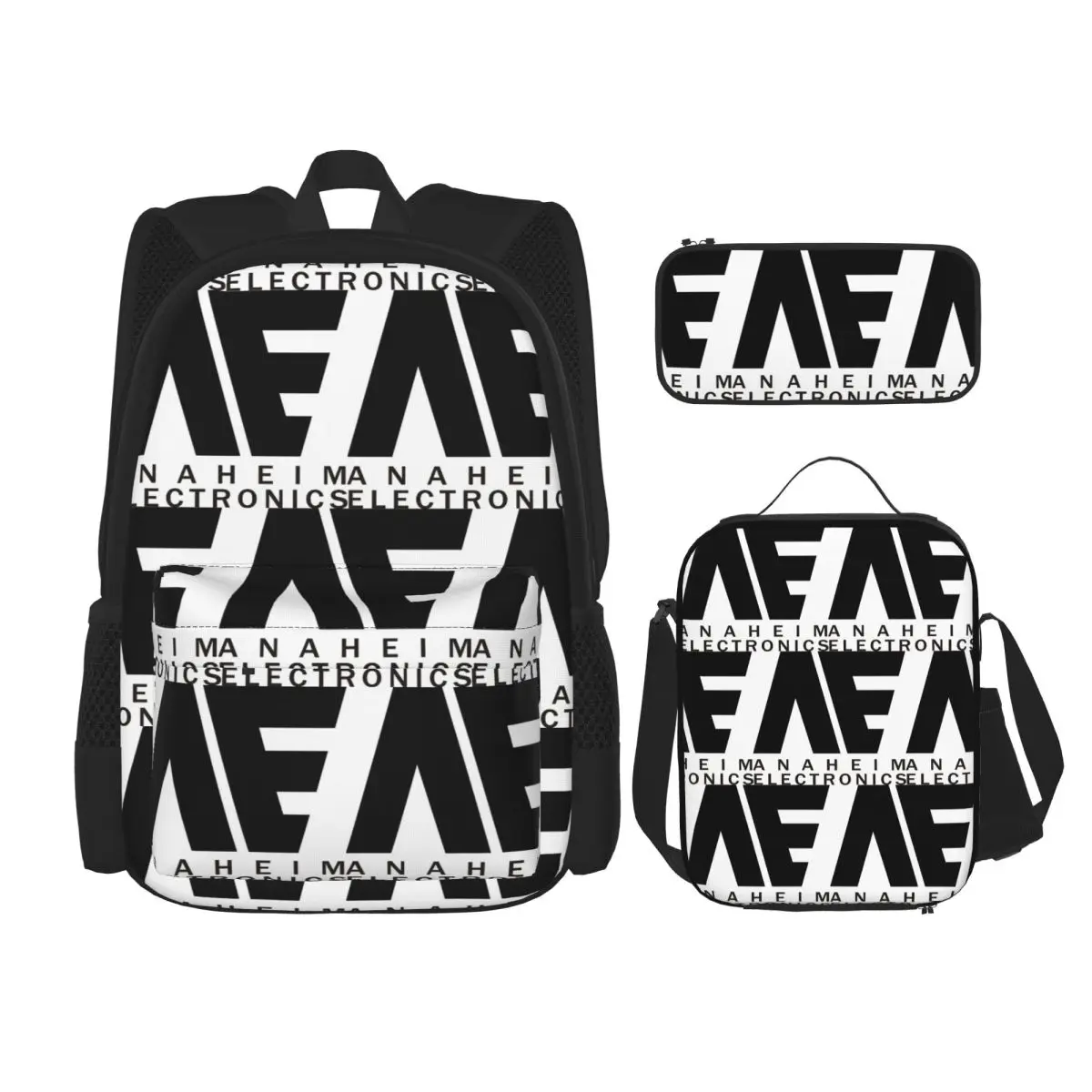 Anaheim Electronics Backpacks Boys Girls Bookbag School Bags Rucksack Lunch Bag Pen Bag Three-Piece Set
Anaheim Electronics Backpacks Boys Girls Bookbag School Bags Rucksack Lunch Bag Pen Bag Three-Piece Set
