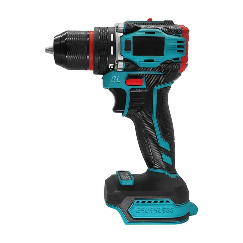 10mm Brushless 2-Speed Electric Drill Cordless Drill Screwdriver Metal Chuck Drill Power Tool (No Battery)
10mm Brushless 2-Speed Electric Drill Cordless Drill Screwdriver Metal Chuck Drill Power Tool (No Battery)