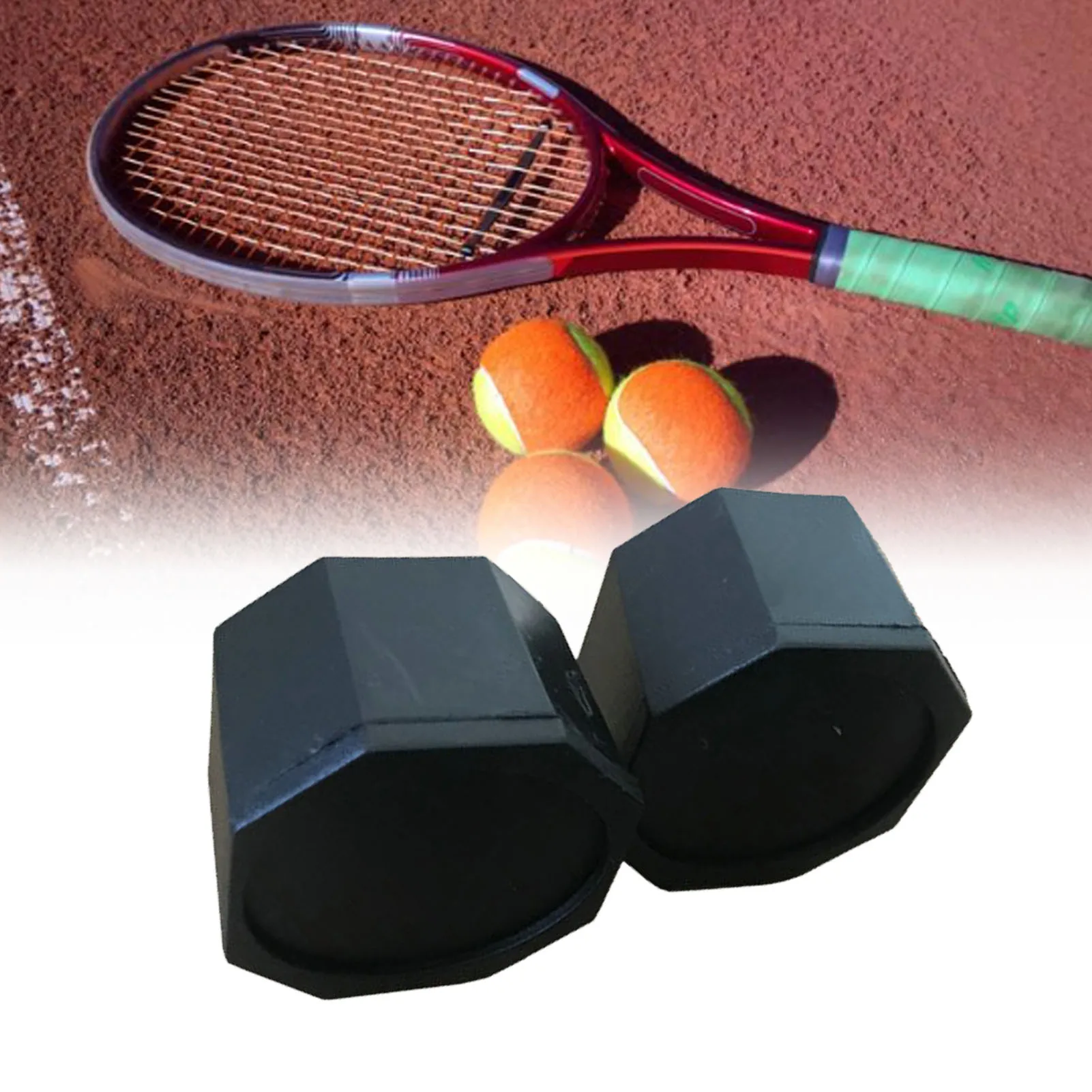 2 шт., силиконовые аксессуары для теннисных ракеток
2 шт., силиконовые аксессуары для теннисных ракеток