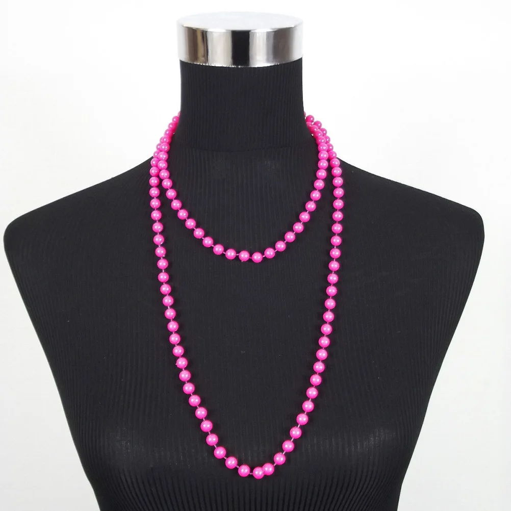 6pcs Neon Bead Necklace 80s Party Accessories 80cm Sweater Chain Dress Hen Night Costume Carnival Decorations
6pcs Neon Bead Necklace 80s Party Accessories 80cm Sweater Chain Dress Hen Night Costume Carnival Decorations
