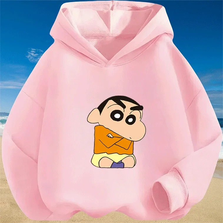 2-14Y Versatile Casual Pure Cotton Hoodie 2-14Y Crayon Shin Chan Anime All Match Kidswear
2-14Y Versatile Casual Pure Cotton Hoodie 2-14Y Crayon Shin Chan Anime All Match Kidswear