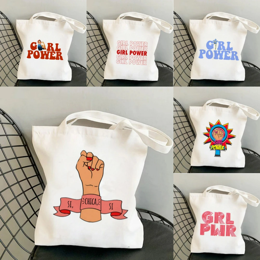 Stylish Feminist Women's Rights Canvas Bag Reusable Spacious Tote Girl Power Theme Carry All for College Daily Activities
Stylish Feminist Women's Rights Canvas Bag Reusable Spacious Tote Girl Power Theme Carry All for College Daily Activities
