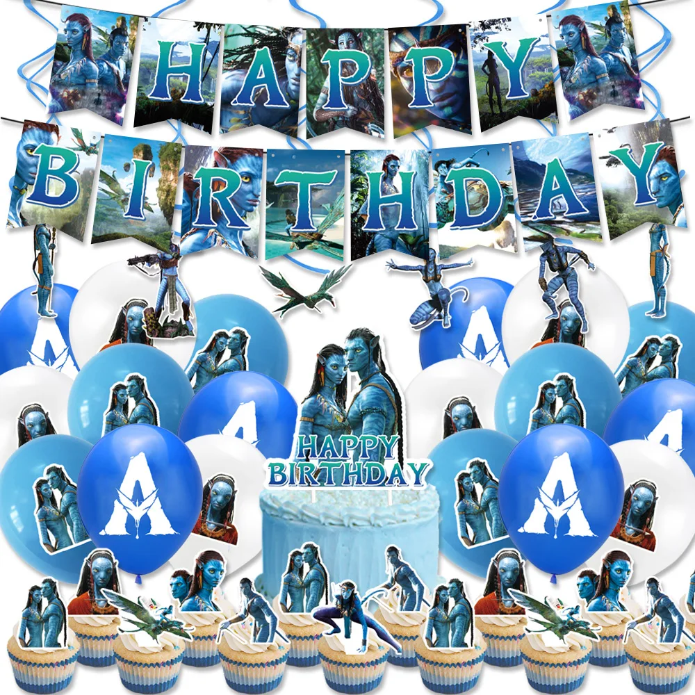 Disney The Movie Avatar Birthday Party Decor Disposable Tableware Banner Cups Plates Cake Topper Balloon Baby Shower Supplise
Disney The Movie Avatar Birthday Party Decor Disposable Tableware Banner Cups Plates Cake Topper Balloon Baby Shower Supplise