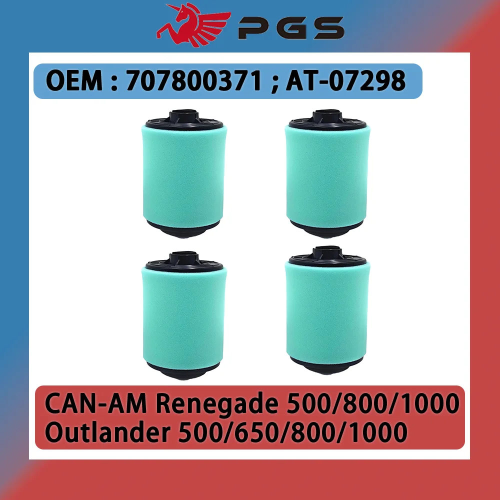 4PCS Air Filter 707800371 For Can Am Outlander 1000 800 500 Renegade Replace Canam
4PCS Air Filter 707800371 For Can Am Outlander 1000 800 500 Renegade Replace Canam