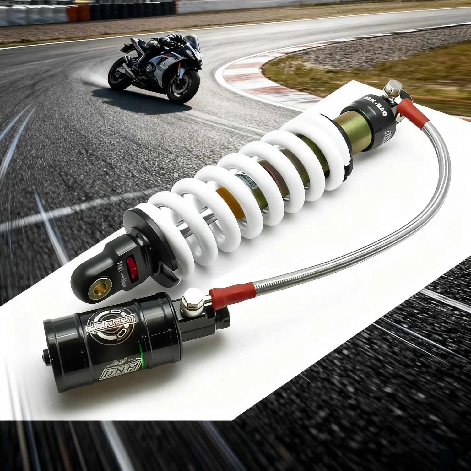 Motorcycle Rear Shocks Absorber DNM MT-BAG 280mm 1000LBS Suspension For SYM Maxi Scooter 250 RSZ E-BIKE Trail Bike ATV Off-Road
Motorcycle Rear Shocks Absorber DNM MT-BAG 280mm 1000LBS Suspension For SYM Maxi Scooter 250 RSZ E-BIKE Trail Bike ATV Off-Road