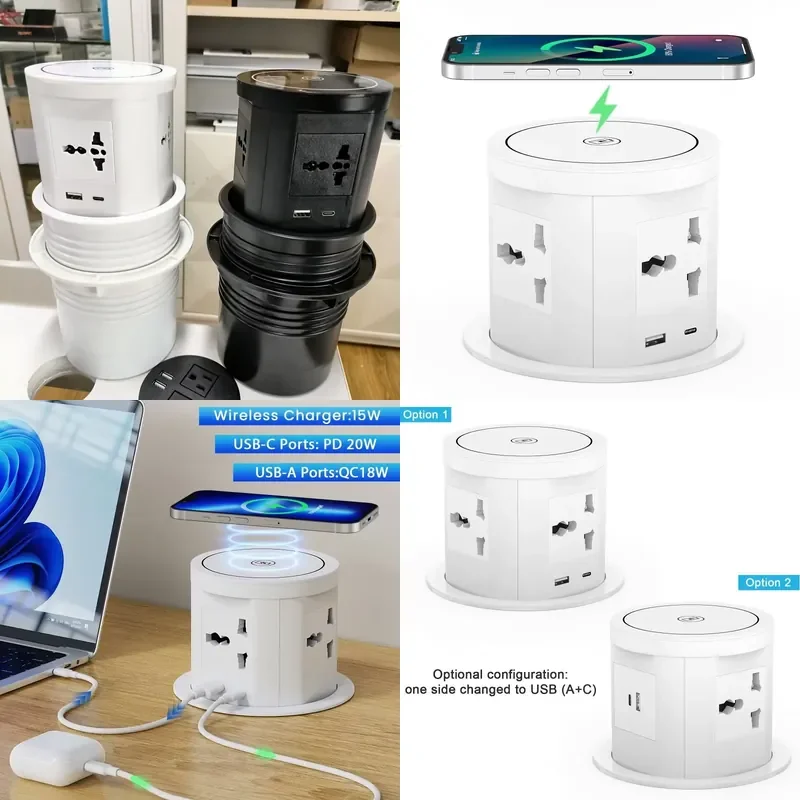 Universal Power Automatic Electric Kitchen Pop-up Tower USB Wireless Charging Socket/Hydraulic Lift Pop-up Usb Desk Socket
Universal Power Automatic Electric Kitchen Pop-up Tower USB Wireless Charging Socket/Hydraulic Lift Pop-up Usb Desk Socket