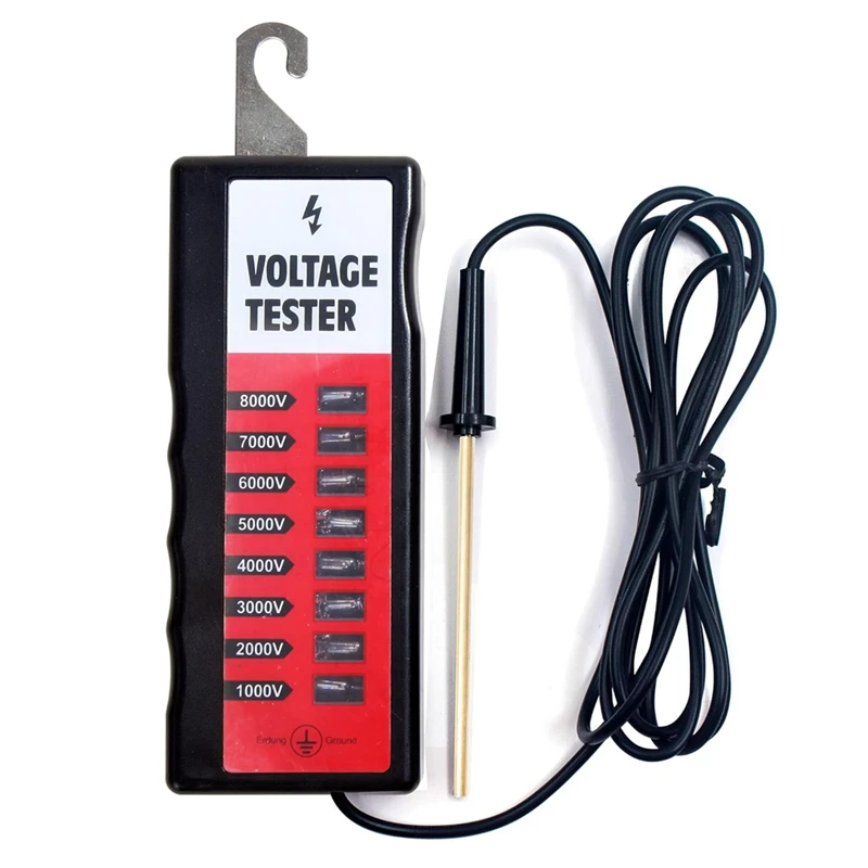 Electric Fence Voltage Tester, Portable Fence Tester, Neon Lights Farming Equipment Testing Tool Fault Finder Max 8000V
Electric Fence Voltage Tester, Portable Fence Tester, Neon Lights Farming Equipment Testing Tool Fault Finder Max 8000V