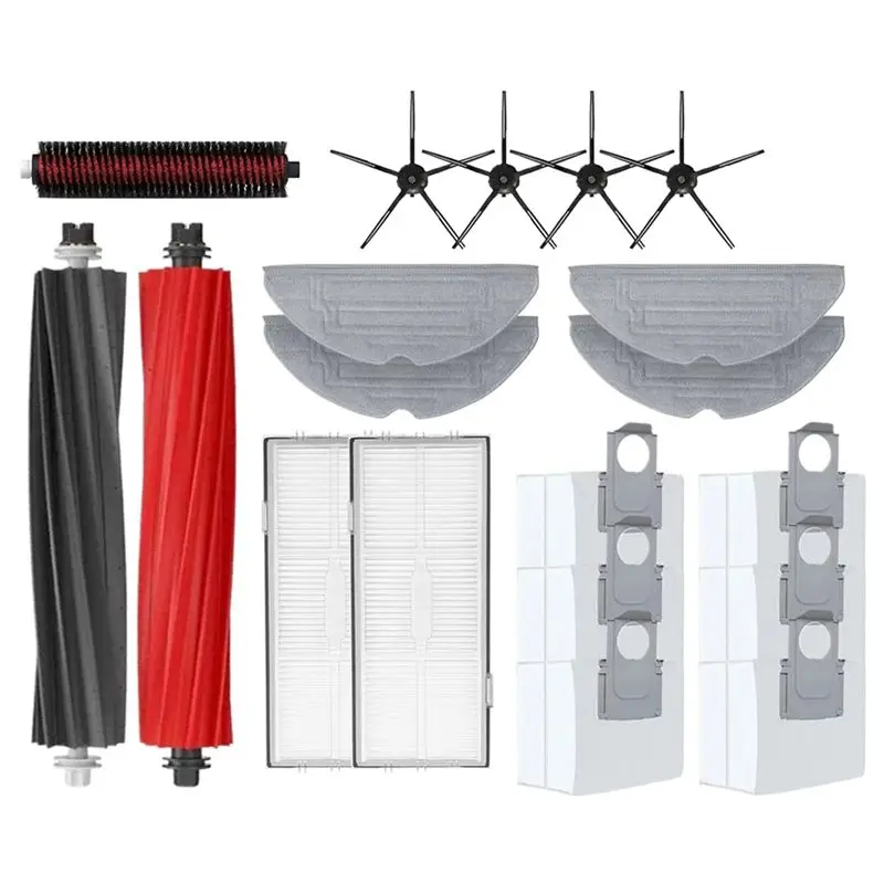A70Z Fafa】For Roborock S8 S8 Pro Ultra S8+ Robot Vacuum Cleaner Mop Choth Vacuum Bags Accessories Side Brush Filter Spare Parts
A70Z Fafa】For Roborock S8 S8 Pro Ultra S8+ Robot Vacuum Cleaner Mop Choth Vacuum Bags Accessories Side Brush Filter Spare Parts