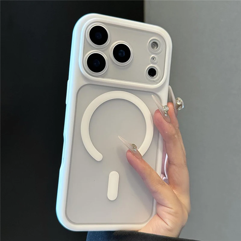 Magnetic Matte Case For Iphone 17 Pro Max 16 15 14 13 Pro Max Phone Case Lens Detachable Translucent Hard Pc Cover Men Women
Magnetic Matte Case For Iphone 17 Pro Max 16 15 14 13 Pro Max Phone Case Lens Detachable Translucent Hard Pc Cover Men Women