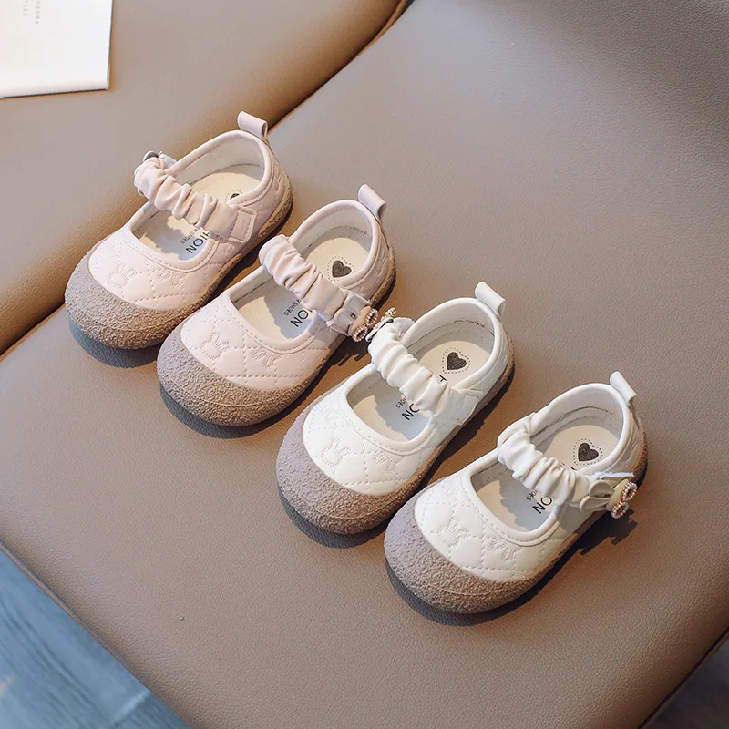 Spring Leather Shoes Fashion Simple New Girl Shoe Soft Soled Comfort Flat Kid Shoe Autumn Non Slip Soft Soled Princess Shoes
Spring Leather Shoes Fashion Simple New Girl Shoe Soft Soled Comfort Flat Kid Shoe Autumn Non Slip Soft Soled Princess Shoes
