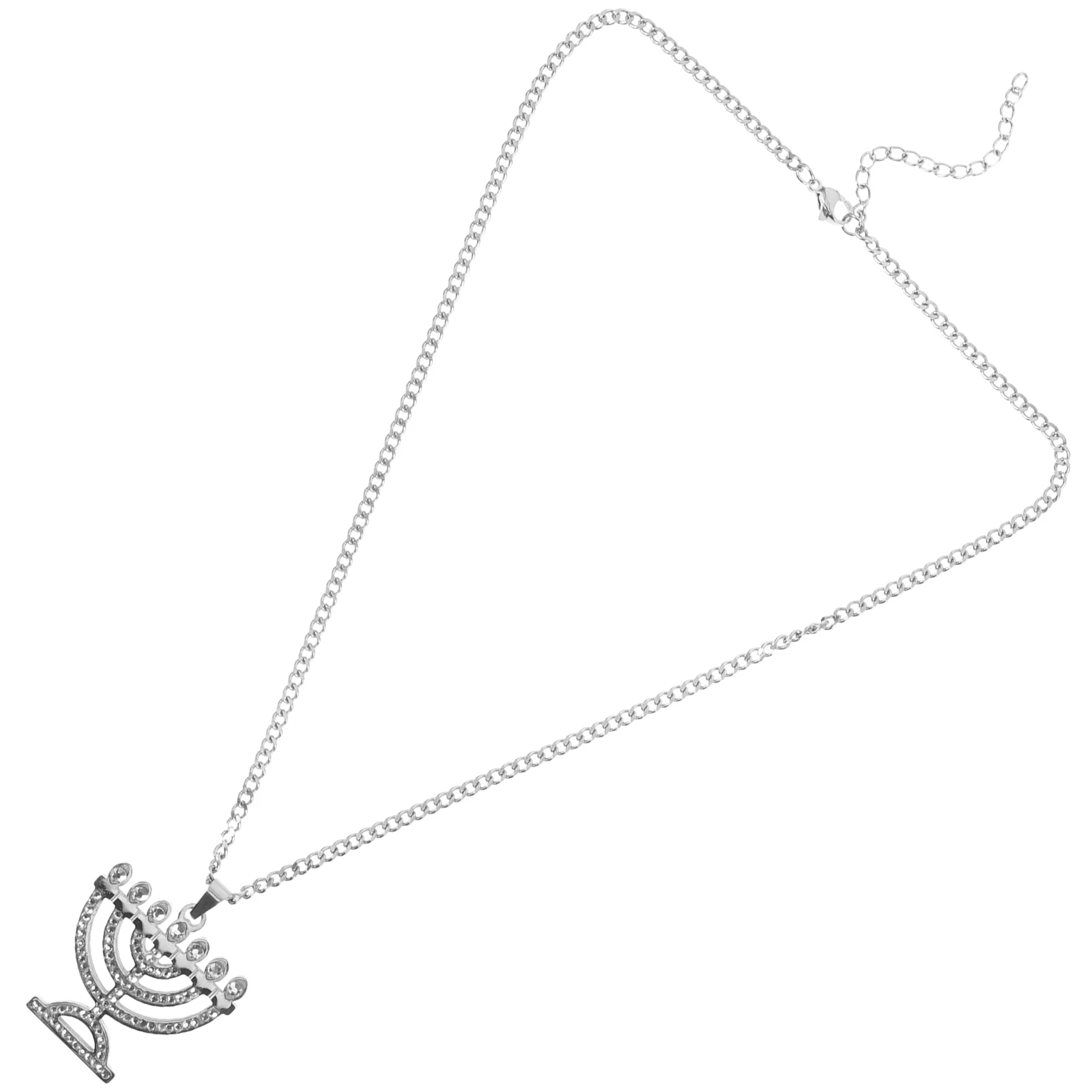 Candlestick Necklace 7 Branches Stainless Steel Pendant Chain for Women Hanukkah Aesthetic Unique Jewelry Gift
Candlestick Necklace 7 Branches Stainless Steel Pendant Chain for Women Hanukkah Aesthetic Unique Jewelry Gift