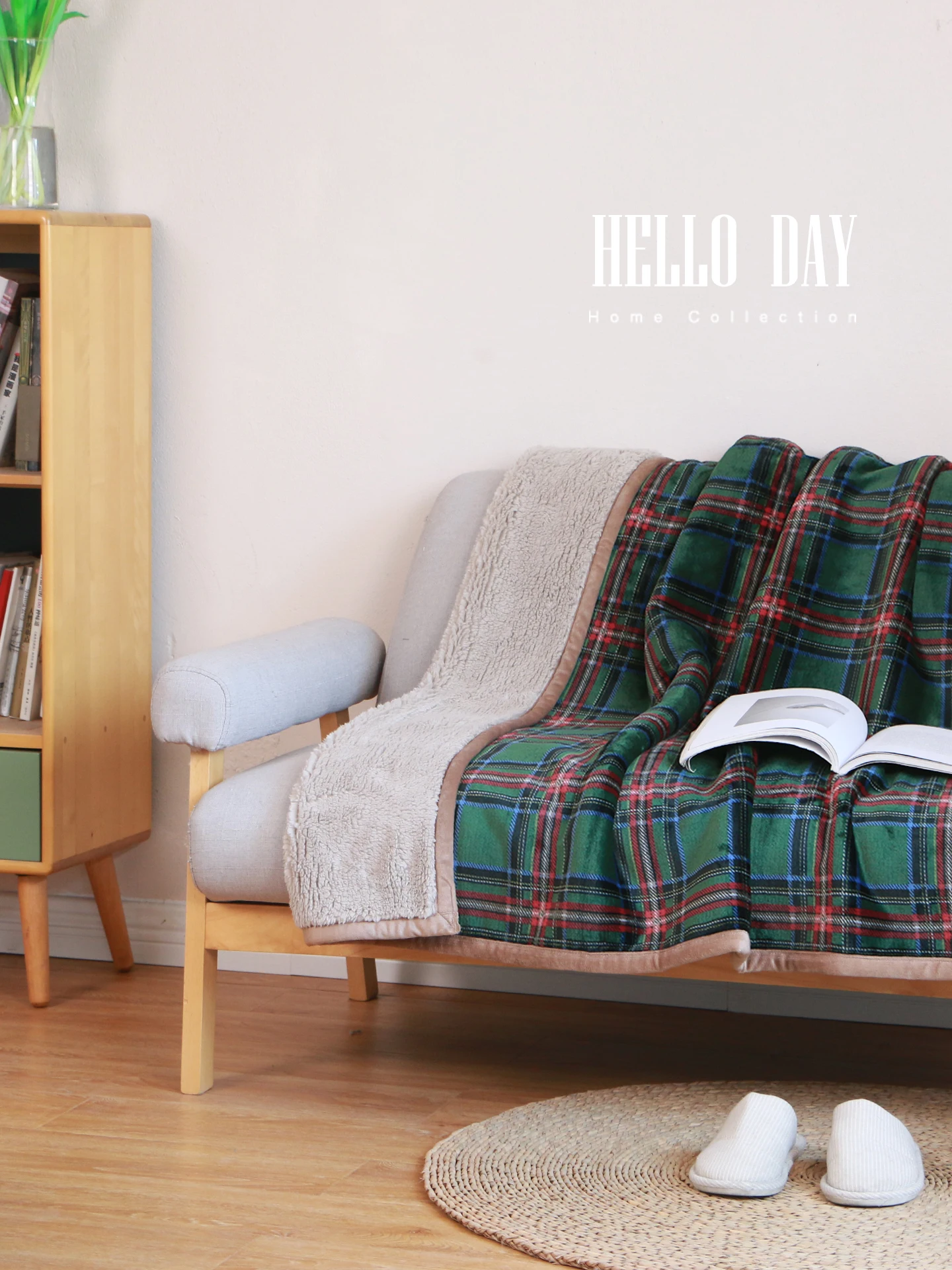 Thick Coral Fleece Blanket Checkered Sofa Cover Blanket Nap Blanket Winter Air Conditioner Office Universal Polyester Fiber
Thick Coral Fleece Blanket Checkered Sofa Cover Blanket Nap Blanket Winter Air Conditioner Office Universal Polyester Fiber