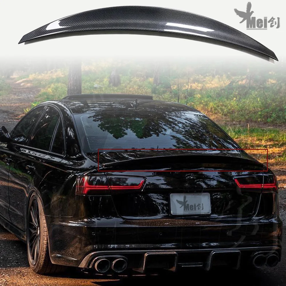Для AUDI A6 S6 C7 седан 2012 2013 2014 2015 HK стиль кованый задний спойлер из настоящего углеродного волокна крыло багажника
Для AUDI A6 S6 C7 седан 2012 2013 2014 2015 HK стиль кованый задний спойлер из настоящего углеродного волокна крыло багажника