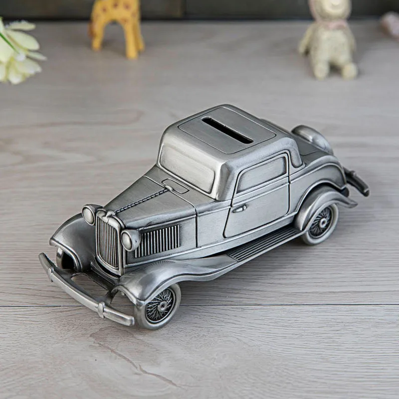 Classic Kids Money Bank Metal Car Shape Saving Pot Coin Bank Savings Money Box Kids' Money Banks Gifts for Home Decor Birthday
Classic Kids Money Bank Metal Car Shape Saving Pot Coin Bank Savings Money Box Kids' Money Banks Gifts for Home Decor Birthday