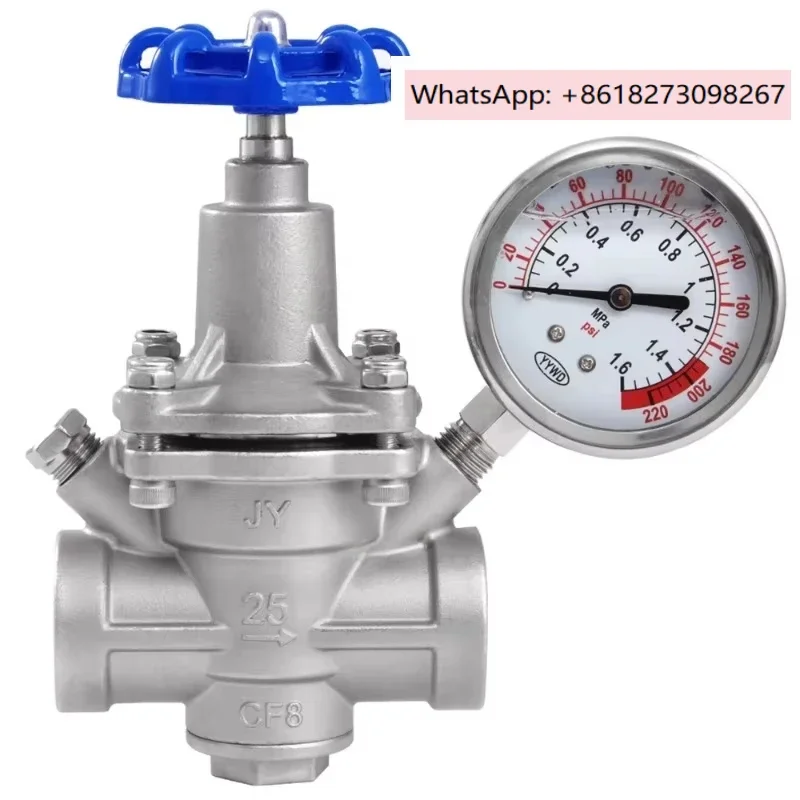 YZ11X-16P stainless steel 304 pressure reducing valve, tap water threaded gas regulating valve, stabilizing valve OO
YZ11X-16P stainless steel 304 pressure reducing valve, tap water threaded gas regulating valve, stabilizing valve OO
