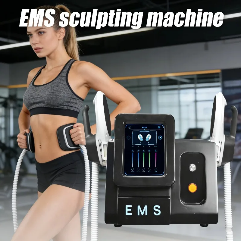 Powerful 4000w Electronic Muscle Stimulator Ems tesla Sculpting Machine with 2 Handles
Powerful 4000w Electronic Muscle Stimulator Ems tesla Sculpting Machine with 2 Handles