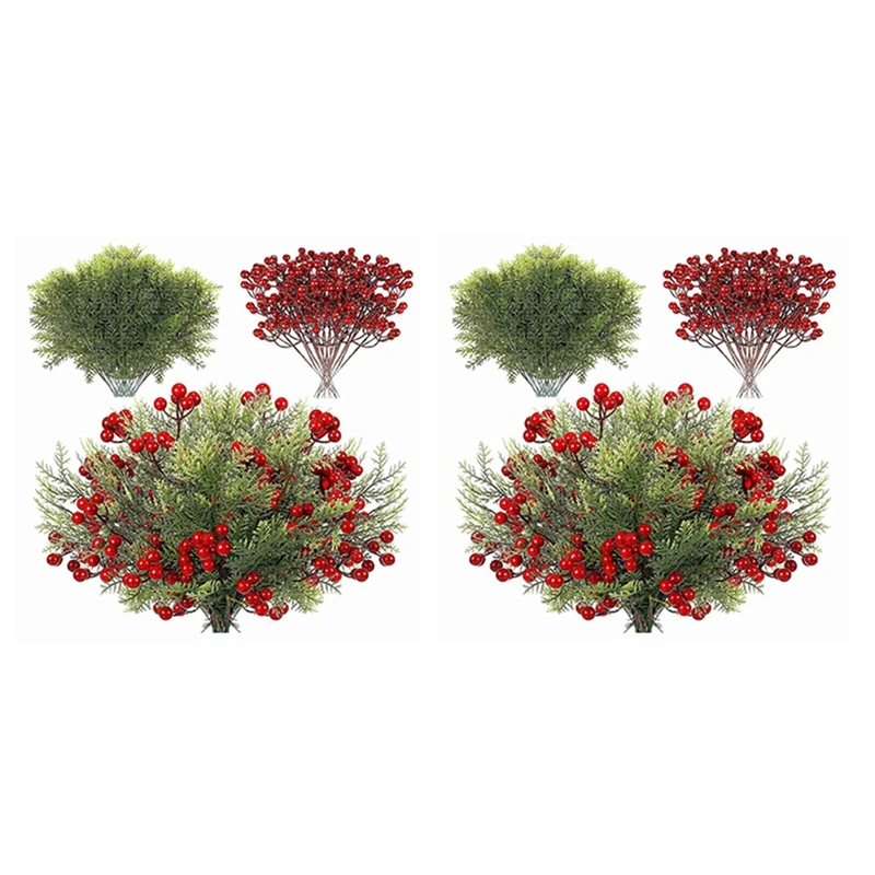 96 Pcs Christmas Artificial Faux Cedar Branches, Artificial Sprigs Faux Pine Leaves, Greenery Pine Stems Picks For Xmas
96 Pcs Christmas Artificial Faux Cedar Branches, Artificial Sprigs Faux Pine Leaves, Greenery Pine Stems Picks For Xmas